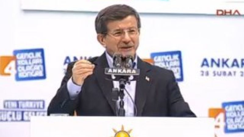 Davutoğlu'ndan PKK'nın silah bırakmasına ilk yorum