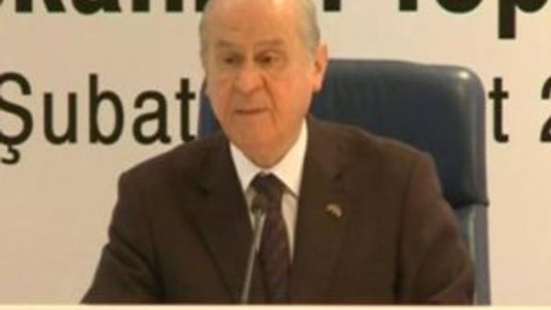 Devlet Bahçeli'den Hilmi Özkök'e sert sözler