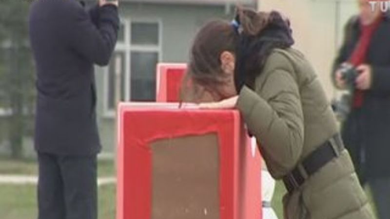 Konya'da şehit olan pilotlara veda