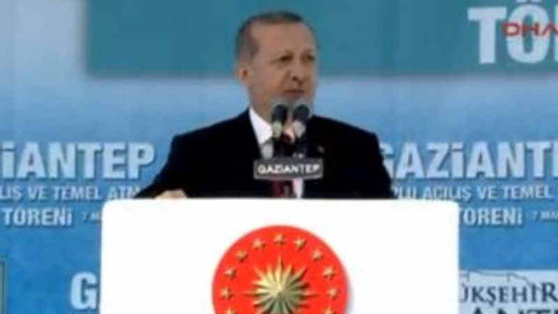 Cumhurbaşkanı Erdoğan Gaziantep'te konuştu