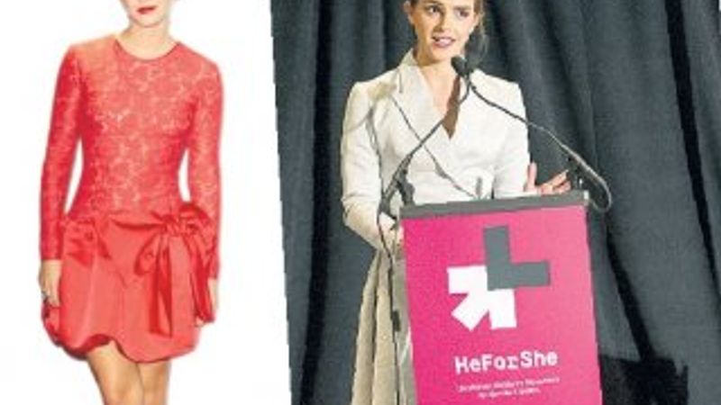 Emma Watson tehdide boyun eğmedi