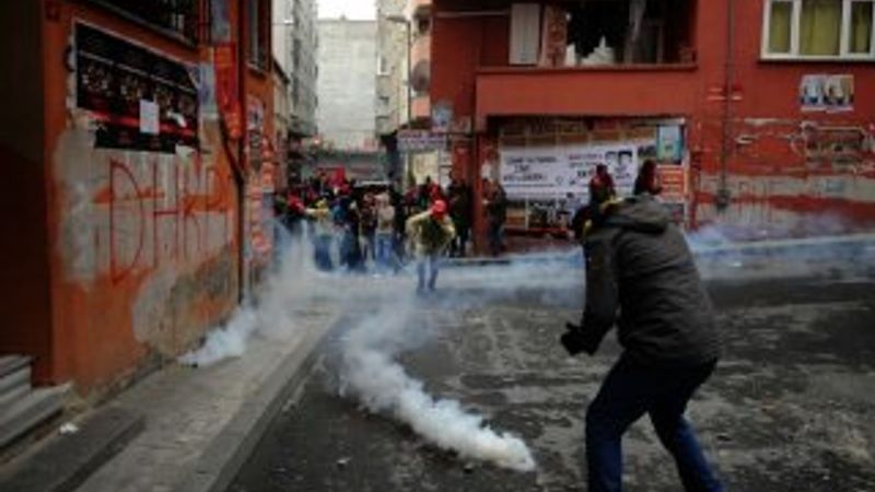 Okmeydanı savaş alanına döndü