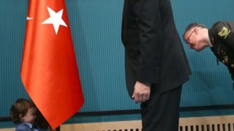 Erdoğan Cumhurbaşkanlığı Sarayı'nda konuştu