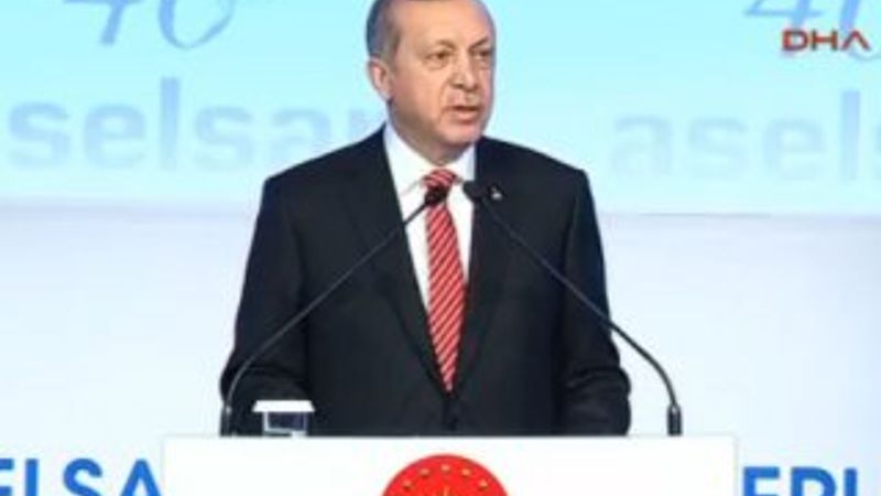 Erdoğan'ın ASELSAN açılışı konuşması