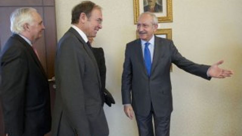 Kılıçdaroğlu İspanya Senatosu heyetini kabul etti