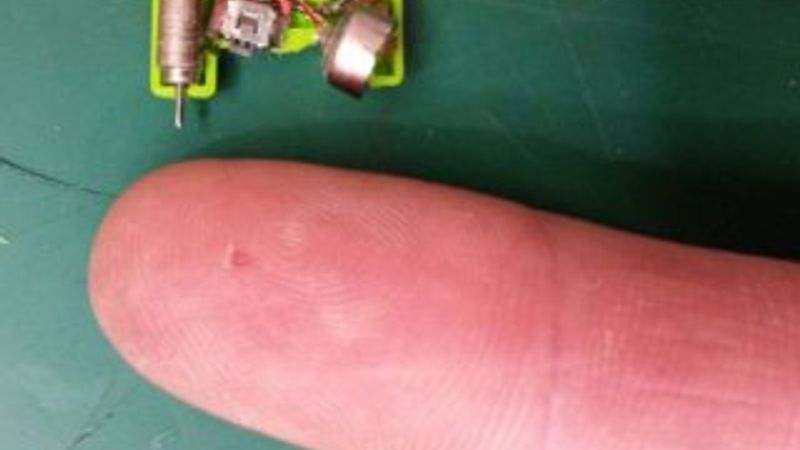 Dünyanın en küçük matkabı üretildi İZLE