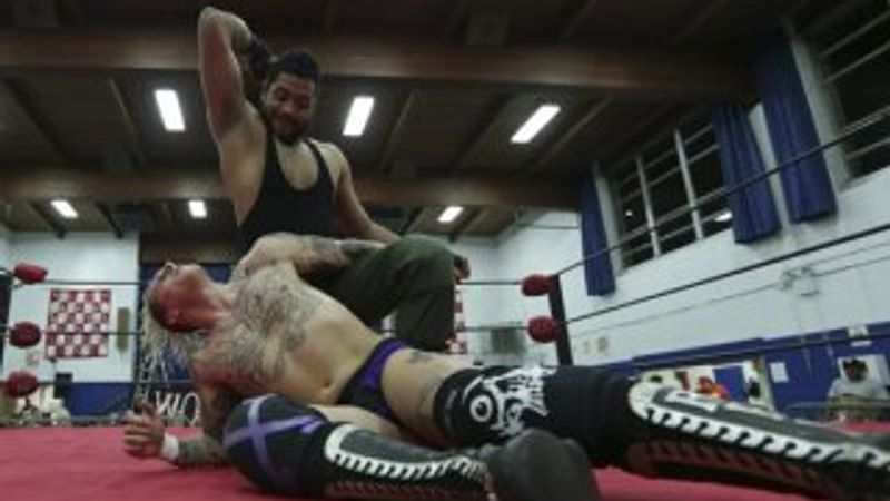 ABD'de kilisede Amerikan güreşi turnuvası