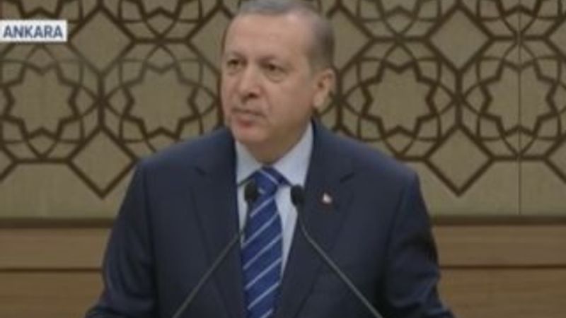 Erdoğan'ın muhtarlar toplantısı konuşması