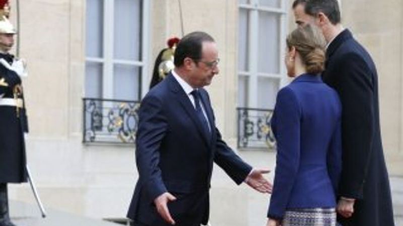 Hollande ve Felipe uçak kazasını aynı anda öğrendi