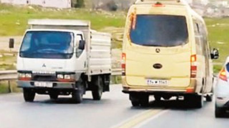 Başakşehir'de minibüs terörü