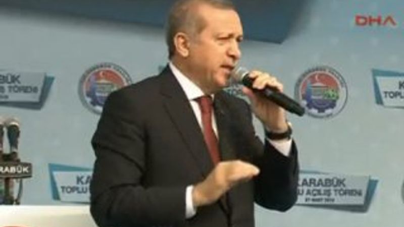 Cumhurbaşkanı Erdoğan'ın Karabük konuşması