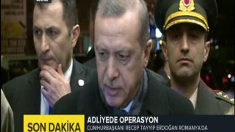 Erdoğan'dan rehine operasyonuna ilişkin açıklama