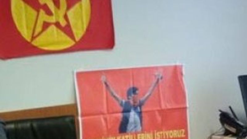 Eylemciler Berkin Elvan fotoğrafıyla propaganda yaptı