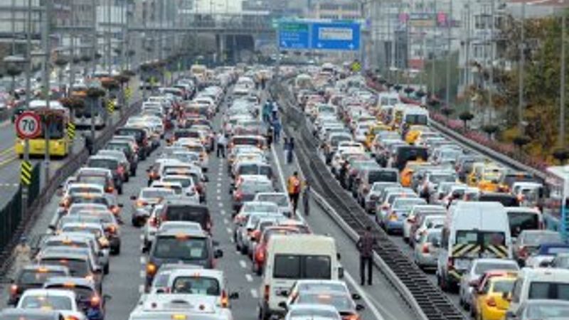 İstanbul trafik sıkışıklığında dünyada birinci sırada