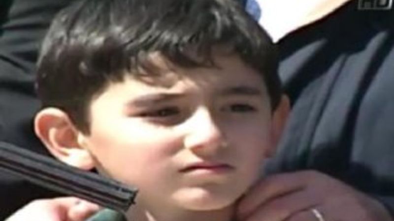 Savcı Kiraz'ın cenaze törenine küçük oğlu da katıldı