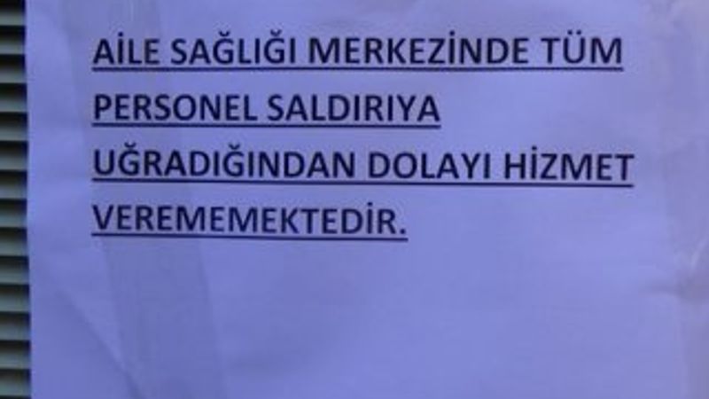 Tekirdağ'da doktorlar darp edilince sağlık ocağı kapandı