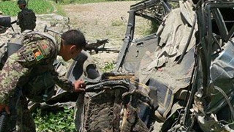 Afganistan'da bombalı saldırı