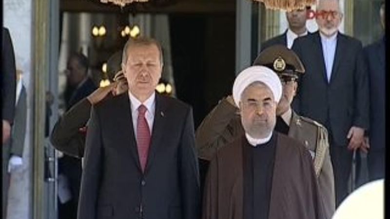 Cumhurbaşkanı Erdoğan İran'da