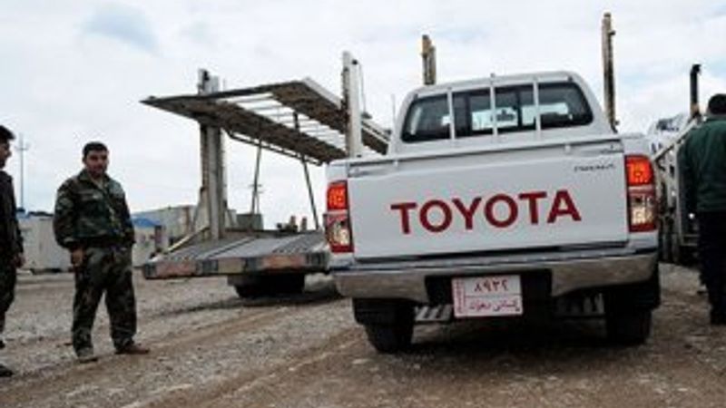 Türkiye'den Peşmergeye araç yardımı