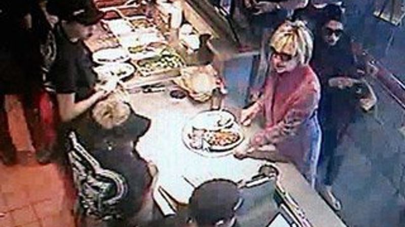 Hillary Clinton'ı tanıyamadılar