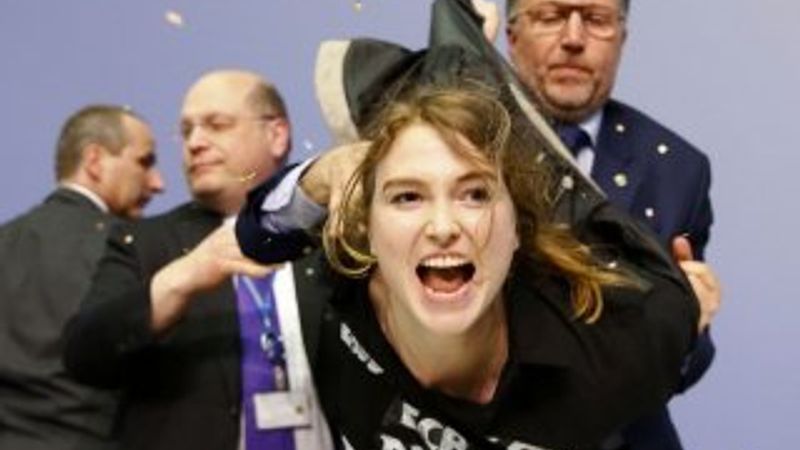 Avrupa Merkez Bankası eylemcisinin kimliği belli oldu