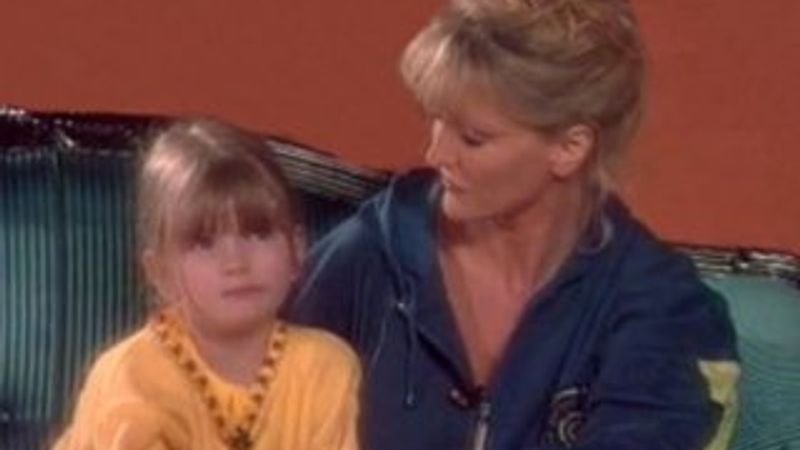 Yasemin Allen'ın çocukluk görüntüleri