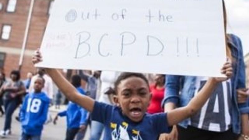 ABD'de Amerikan polisine karşı protesto