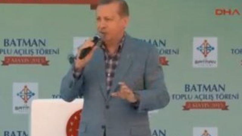 Cumhurbaşkanı Erdoğan'ın Batman konuşması
