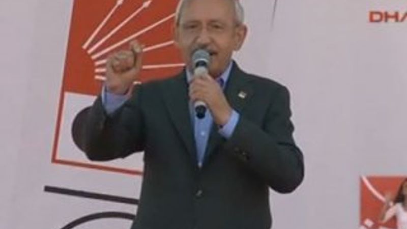 Kemal Kılıçdaroğlu Antalya mitinginde konuştu