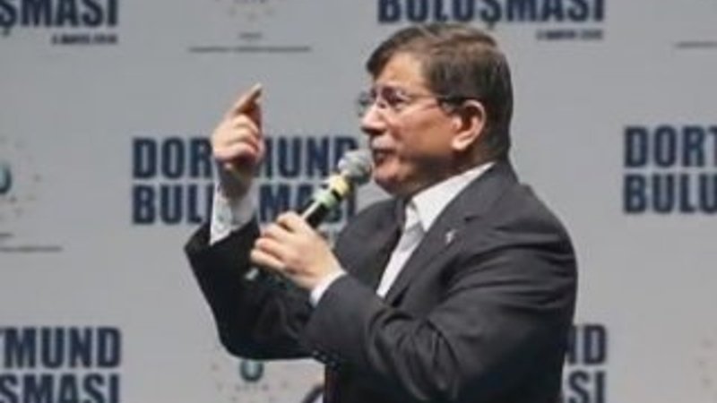 Başbakan Davutoğlu'nun Dortmund konuşması