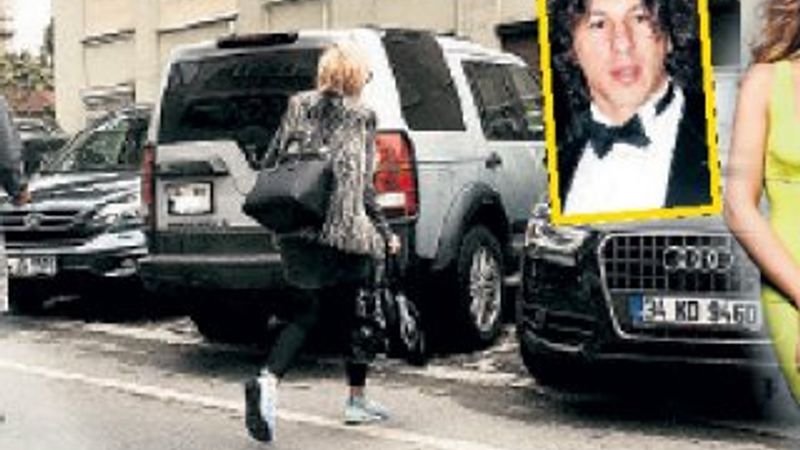 Hadise Uğur Güven'in evinden çıkarken görüntülendi