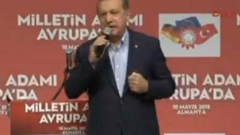 Cumhurbaşkanı Erdoğan Almanya'da gurbetçilere seslendi