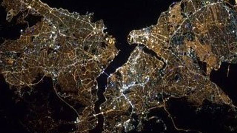 Amerikalı astronot uzaydan İstanbul fotoğrafı paylaştı