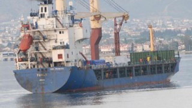 Libya’da vurulan Türk gemisi Fethiye’ye ulaştı
