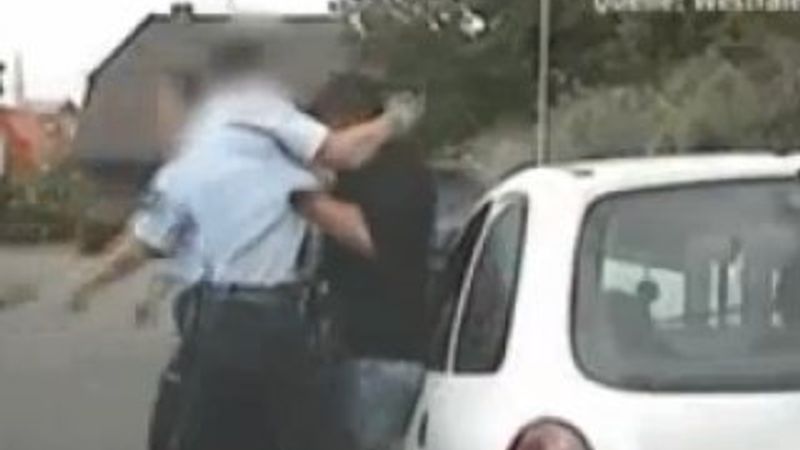 Alman polisinin Türk vatandaşına uyguladığı şiddet
