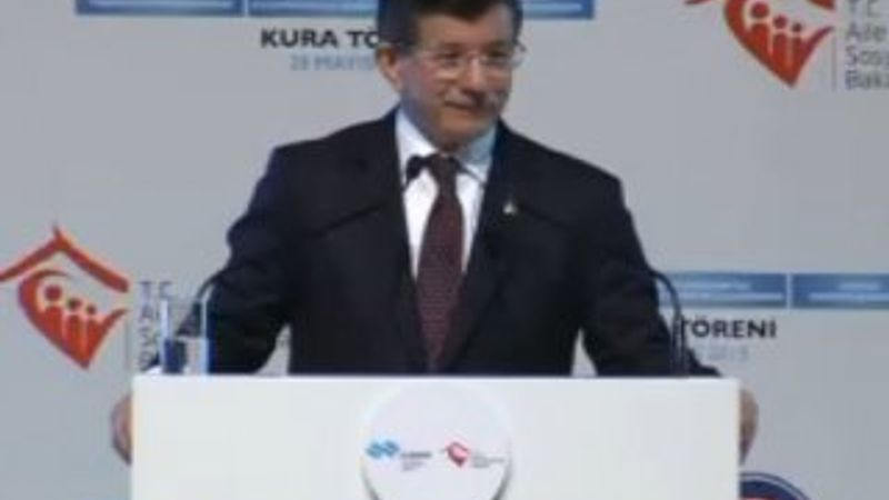 Başbakan Davutoğlu ATO Kongre Merkezi'nde konuştu