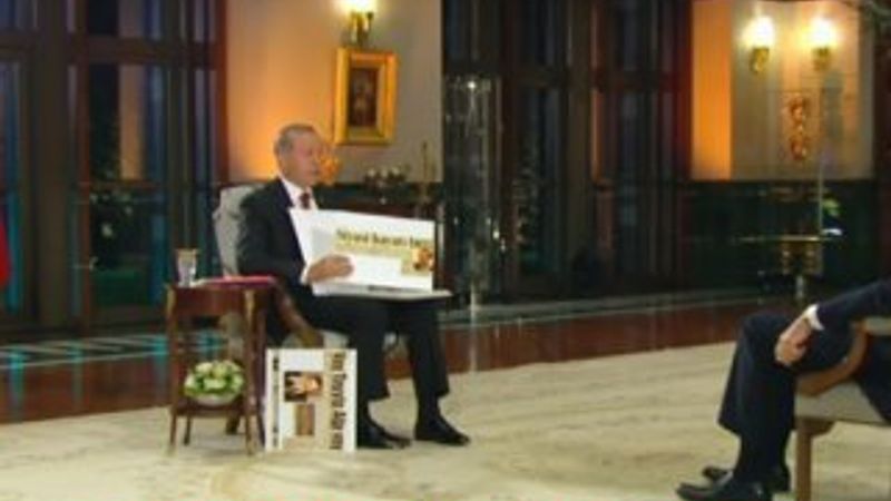 Erdoğan'dan Doğan Medya'ya ağır sözler