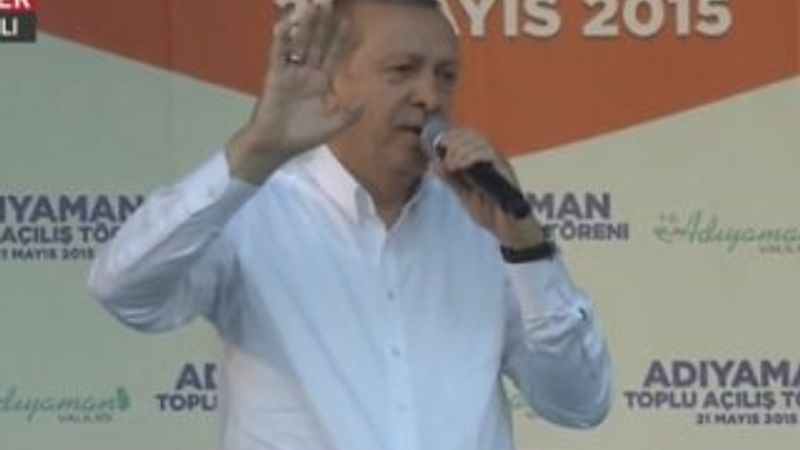 Cumhurbaşkanı Erdoğan'ın Adıyaman konuşması
