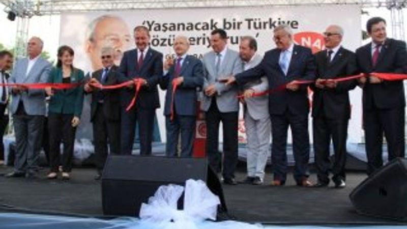 Kemal Kılıçdaroğlu Çanakkale'de açılış yaptı