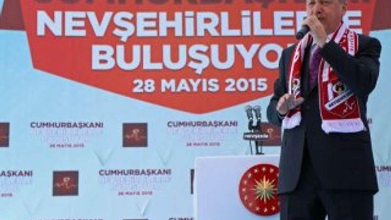 Cumhurbaşkanı Erdoğan'ın Nevşehir konuşması