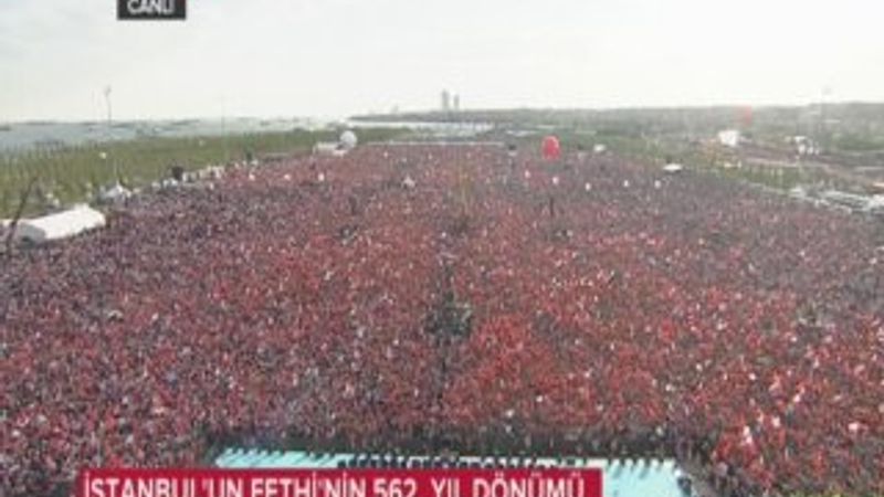 İstanbul'un Fethi'nin 562. yılı şölenle kutlanıyor