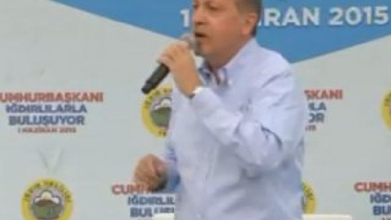 Cumhurbaşkanı Erdoğan'ın Iğdır konuşması