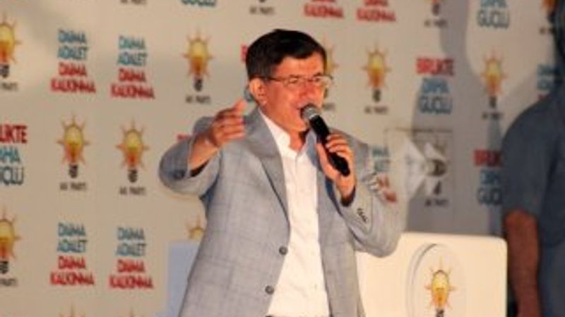 Başbakan Davutoğlu'nun Yalova konuşması