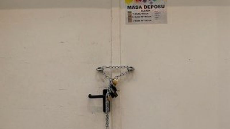 Yurt dışından gelen oyların muhafaza edildiği yer