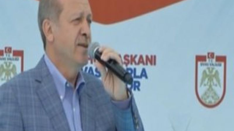 Cumhurbaşkanı Erdoğan'ın Sivas konuşması