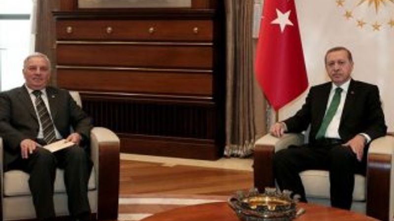 Cumhurbaşkanı Erdoğan'ın seçimden sonra ilk kabulü