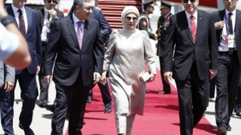 Cumhurbaşkanı Erdoğan Bakü'de