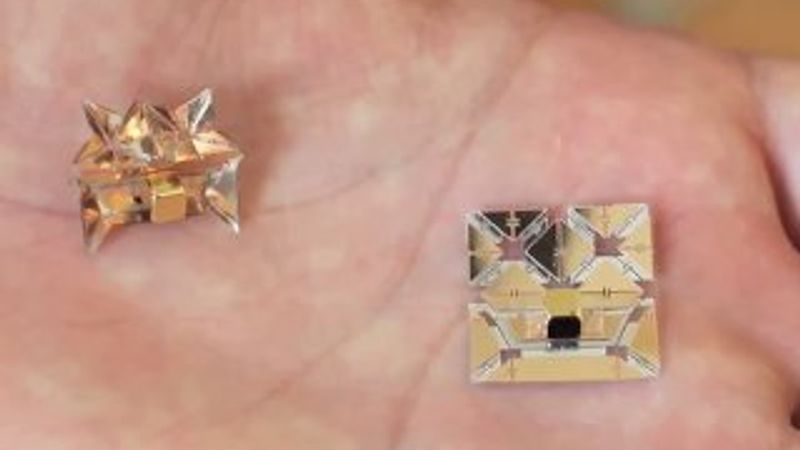 Origami robot dönemi başlıyor