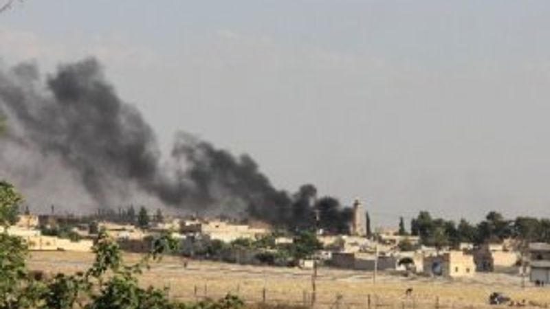 IŞİD akaryakıt istasyonunu patlatıp Tel Abyad'dan çekildi