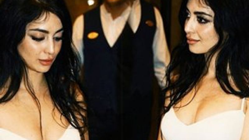 Melike İpek Yalova'dan dekolte şov